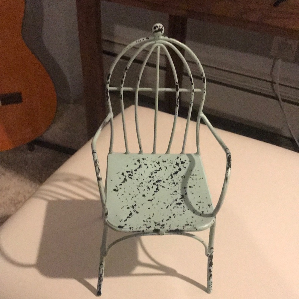 Mint Green Chair (room decor)
